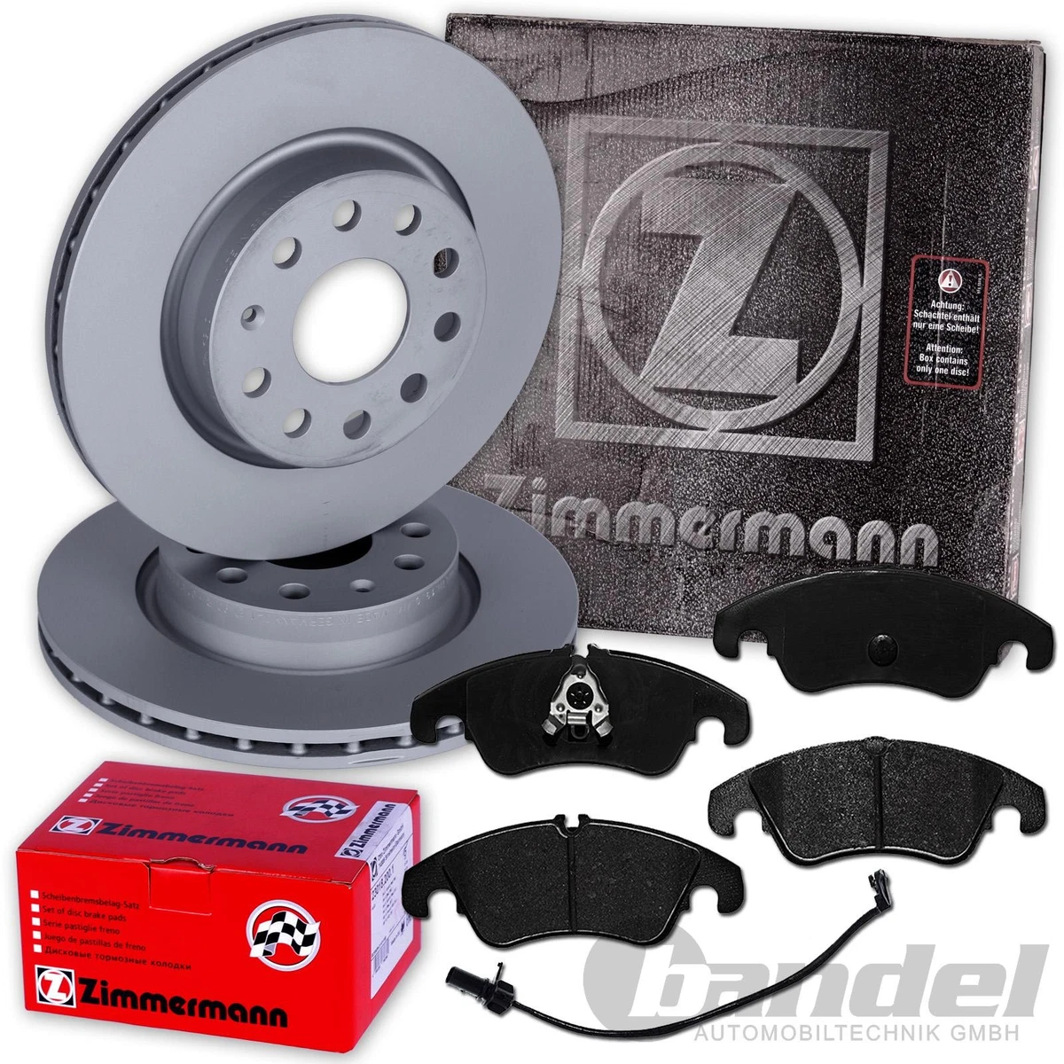 Otto-Zimmermann гальмівні диски та колодки для FORD FOCUS (D