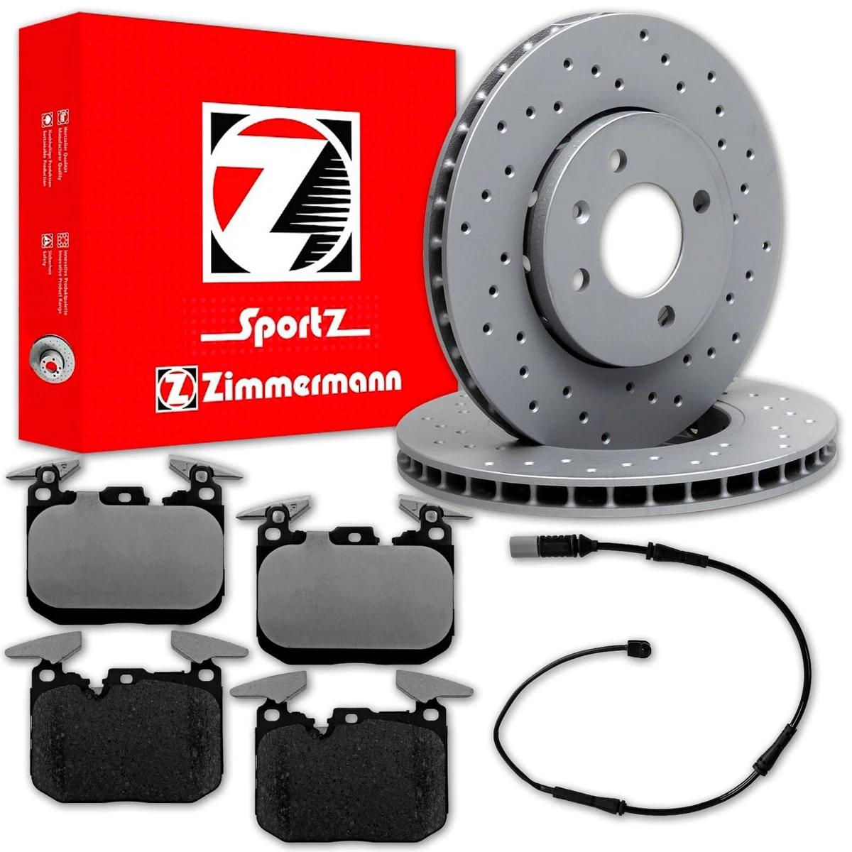 Гальмівні колодки та диски Zimmermann для SEAT ATECA (KH7) 2.0 TDI 4Drive