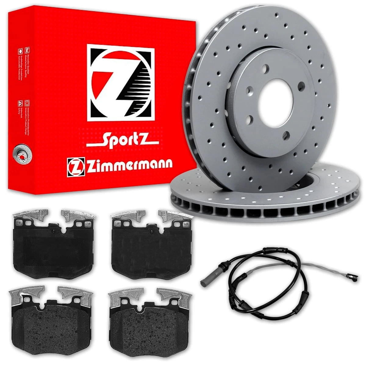 Гальмівні колодки та диски Zimmermann для SEAT ATECA (KH7) 2.0 TDI 4Drive